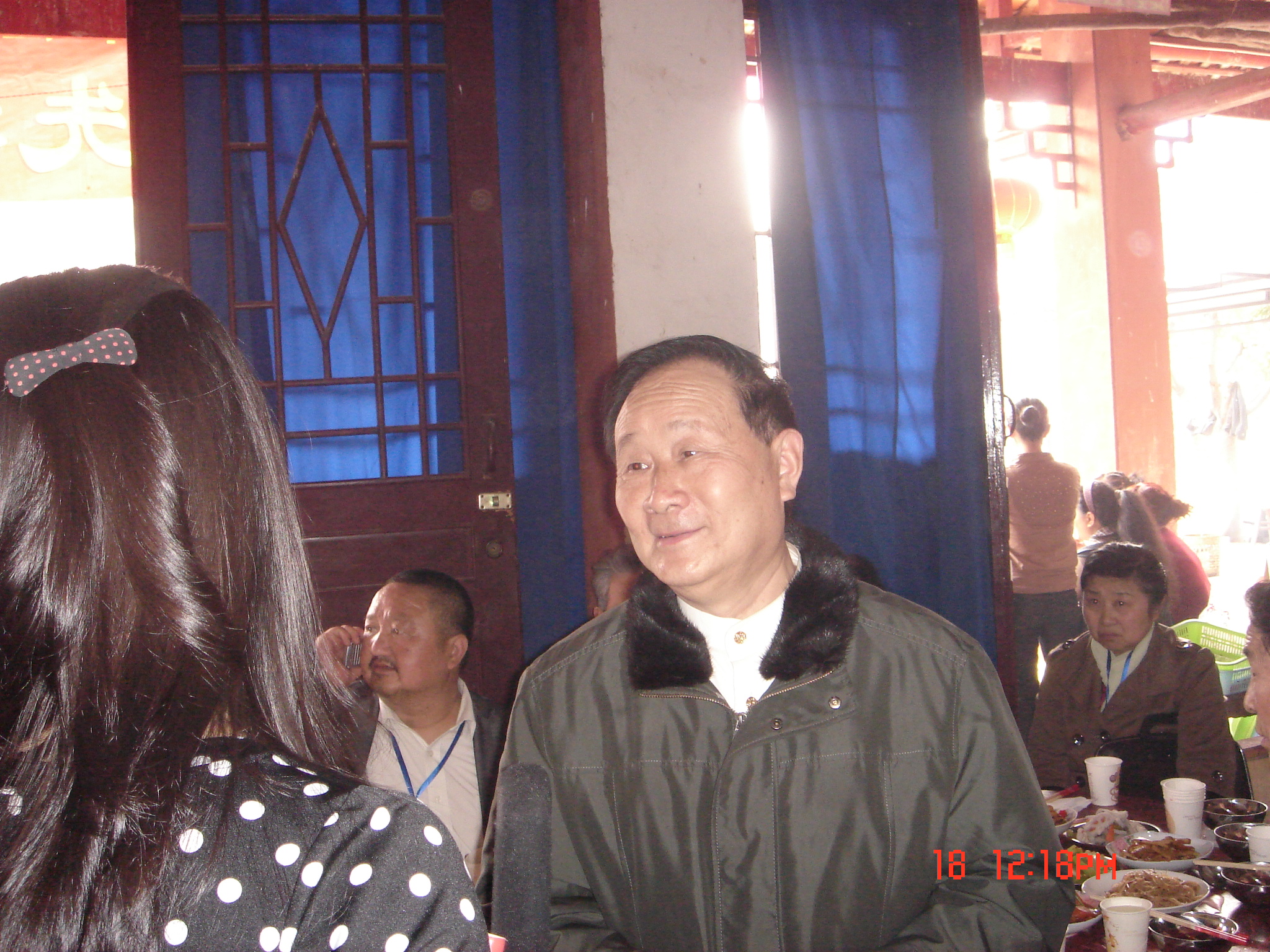记者采访川渝会会长