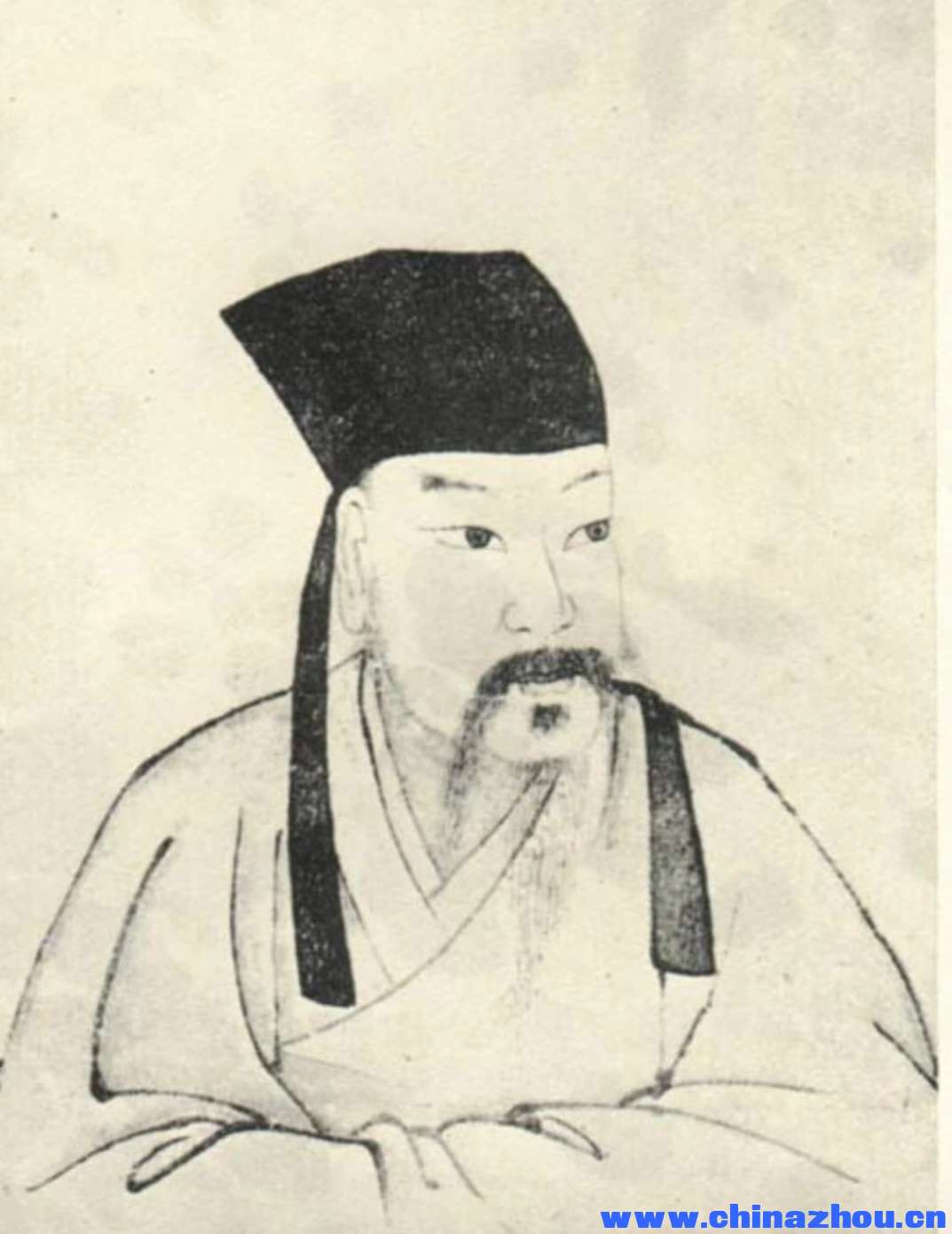 清人绘文天祥像，取自1905年2月《国粹学报》