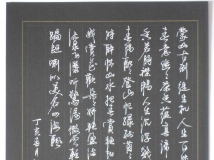 硬笔书法——自撰小诗